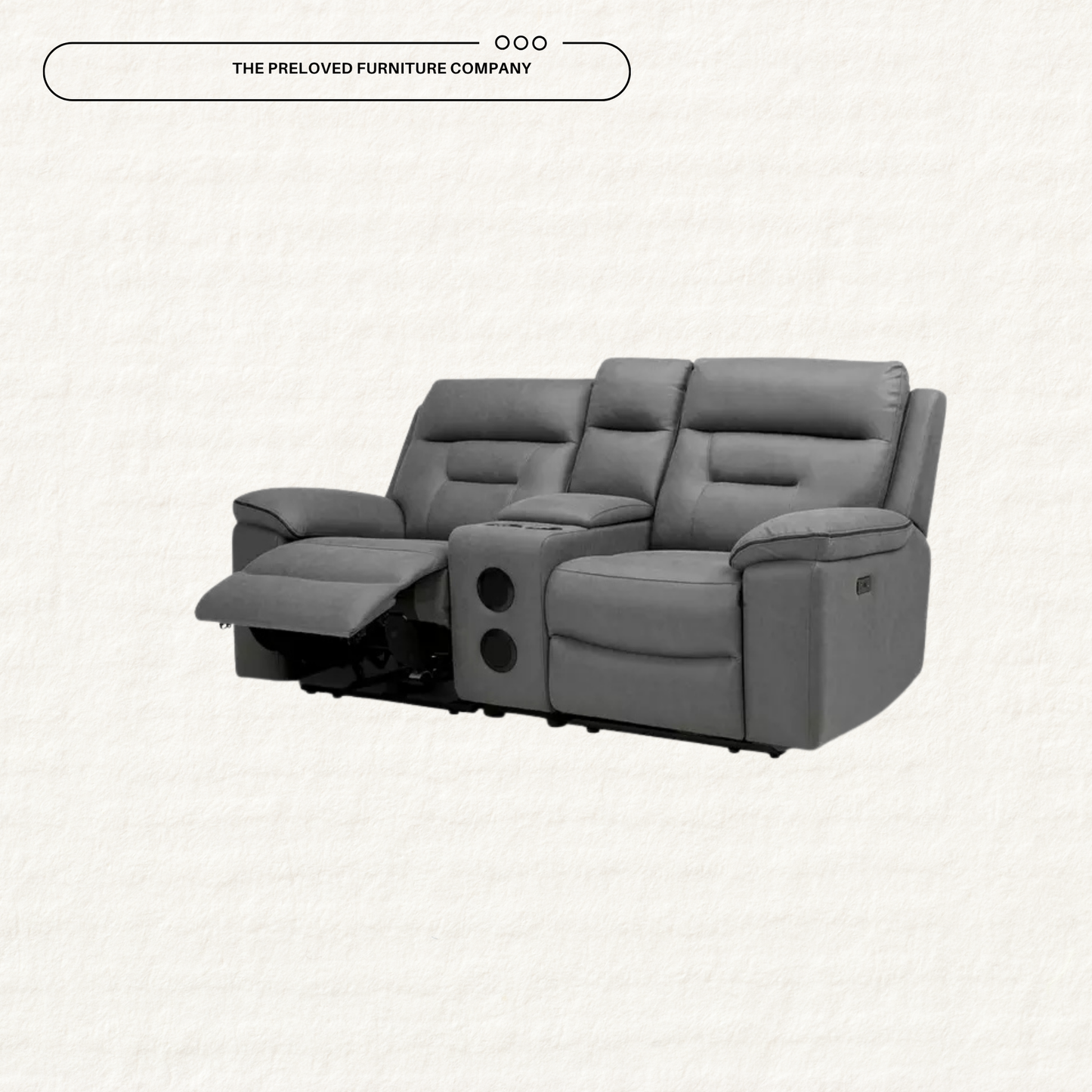 2 Seater Sofa with Console