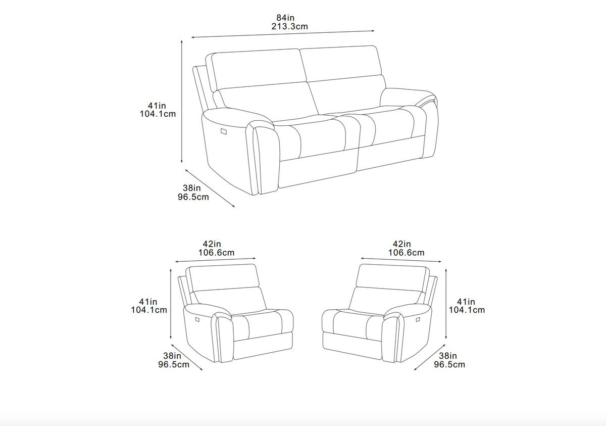 Marcliffe 3 Seater