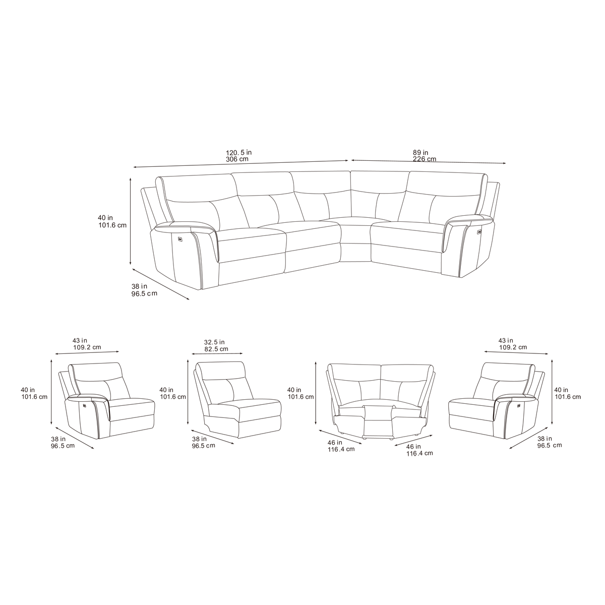 Albyn Corner Sofa
