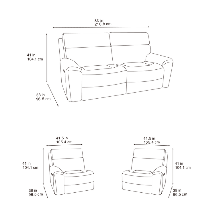 Albyn 3 Seater & 2 Seater