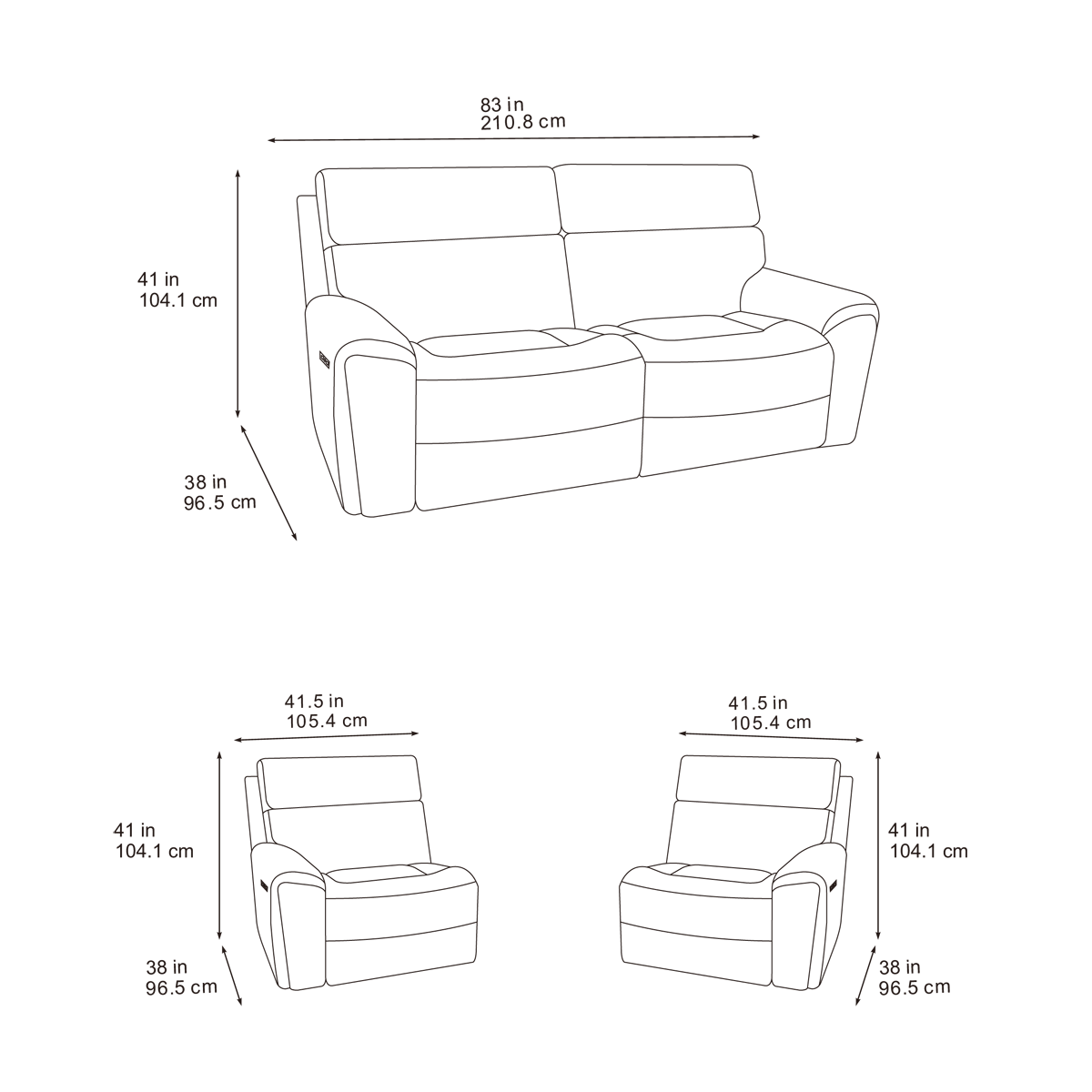 Albyn 3 Seater Sofa