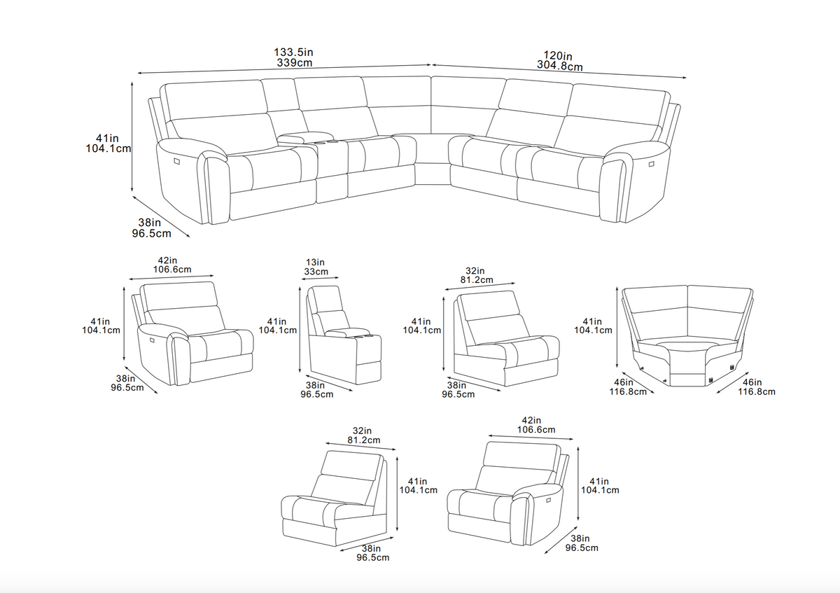 Marcliffe Corner Sofa