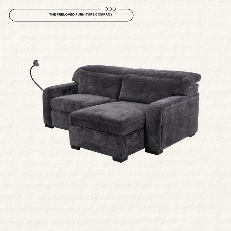 Galloway 3 Seater Power Slider with Storage
